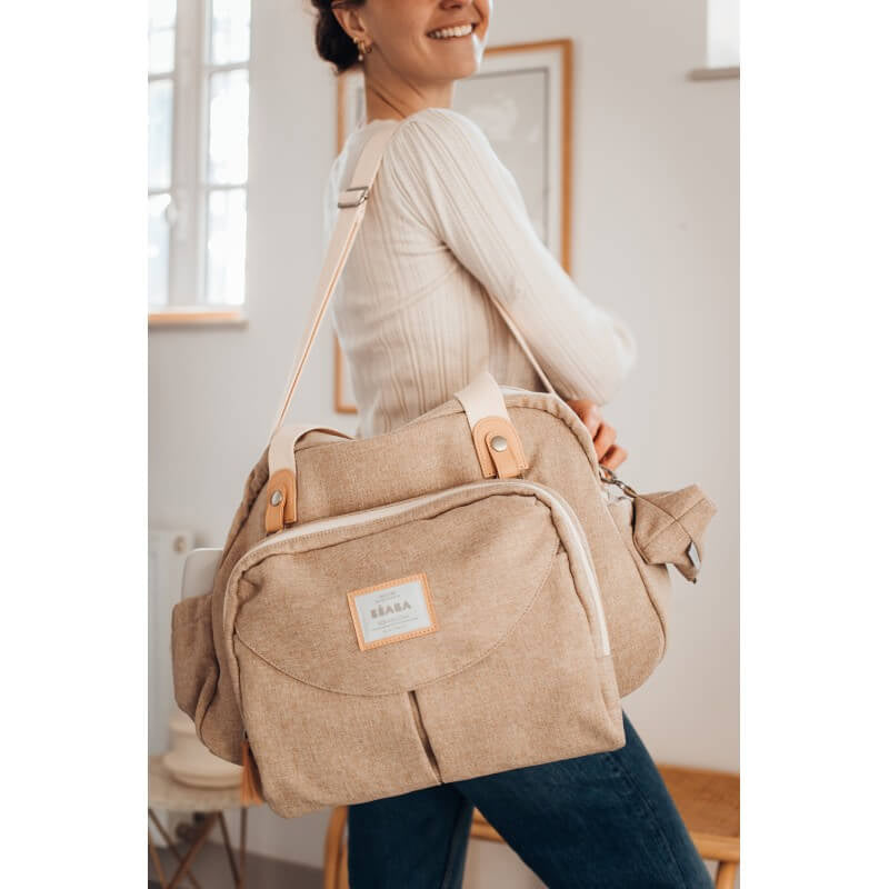 Beaba Geneva II Changing Bag - Eco Clay