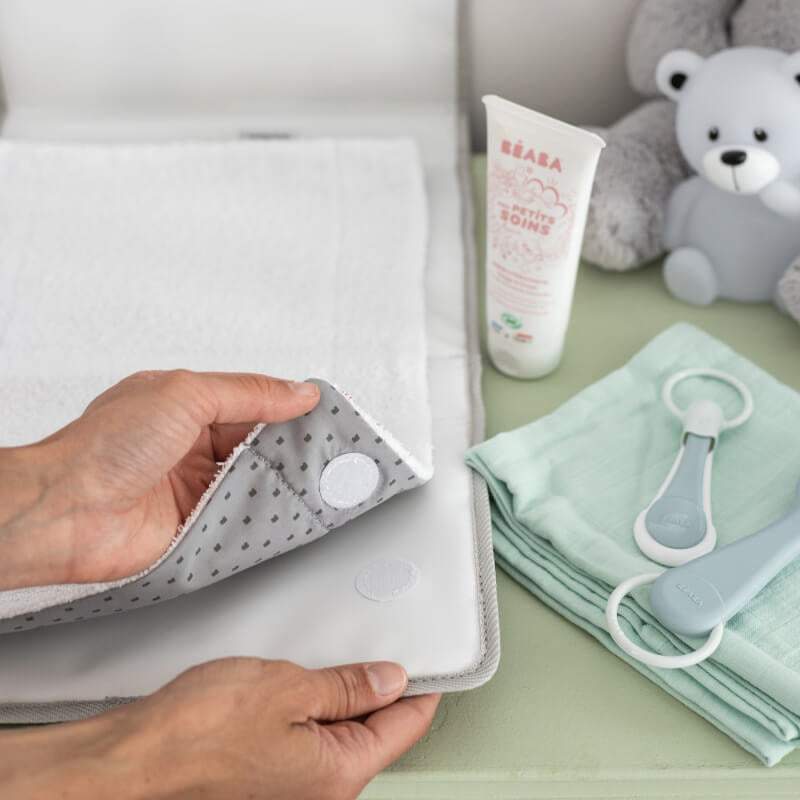 Heather Grey On-the-Go Changing Pouch