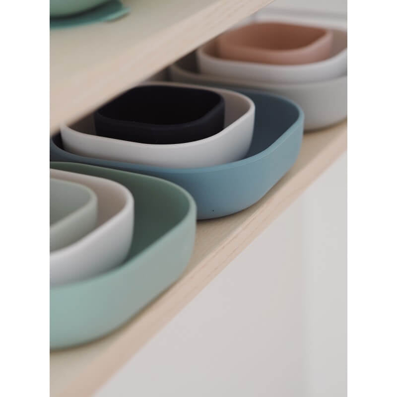 Beaba Silicone Stackable Bowls - Set of 3