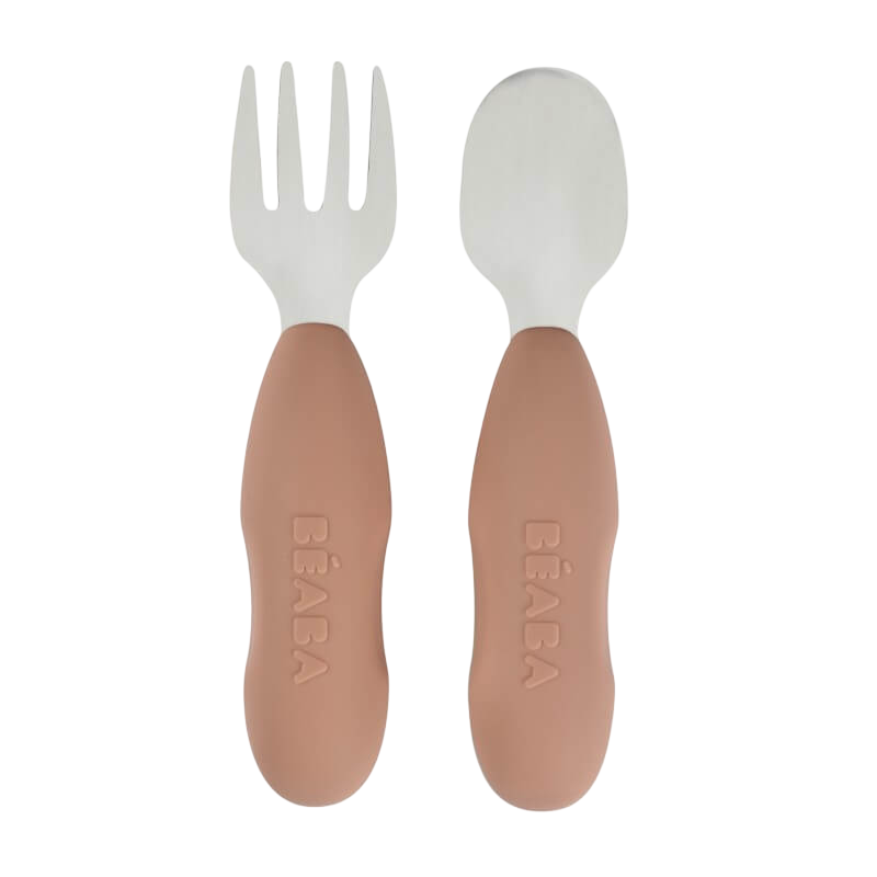 Beaba Stainless Steel Pre-Cutlery 2-Pack
