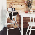 Up & Down Highchair - White