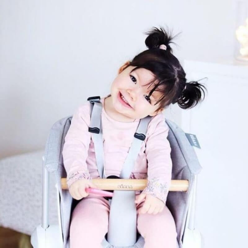 Up & Down Highchair - White