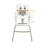 Up & Down Highchair - White